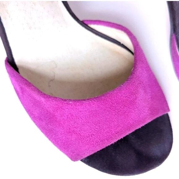 Michael Kors Sivian Bootie Suede Pomegranate Stiletto 4.5” Heels Size 8 M - Picture 7 of 11